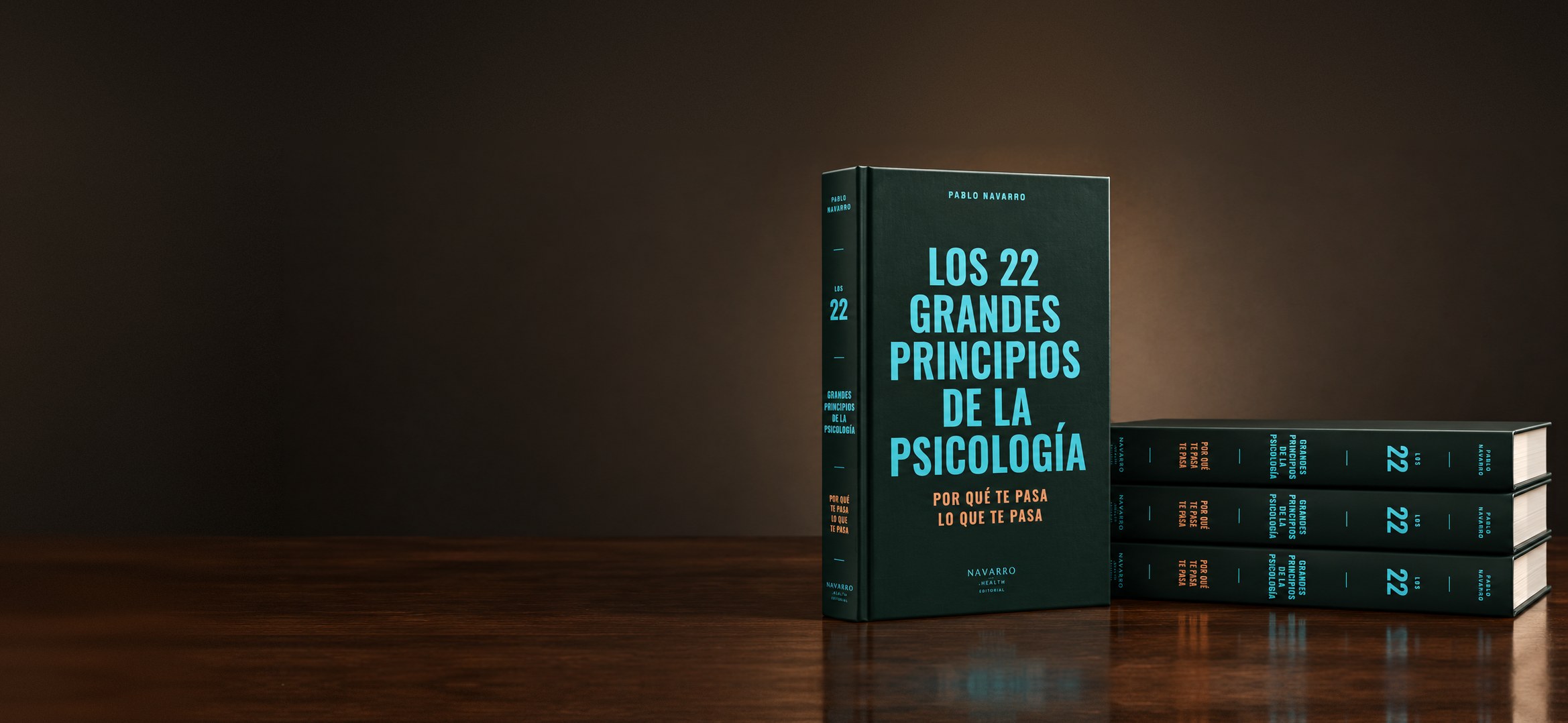 Los 22 grandes principios de la psicología, de Pablo Navarro, en tapa dura